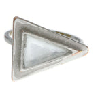 Celine Triangle Ring Silver — view 5