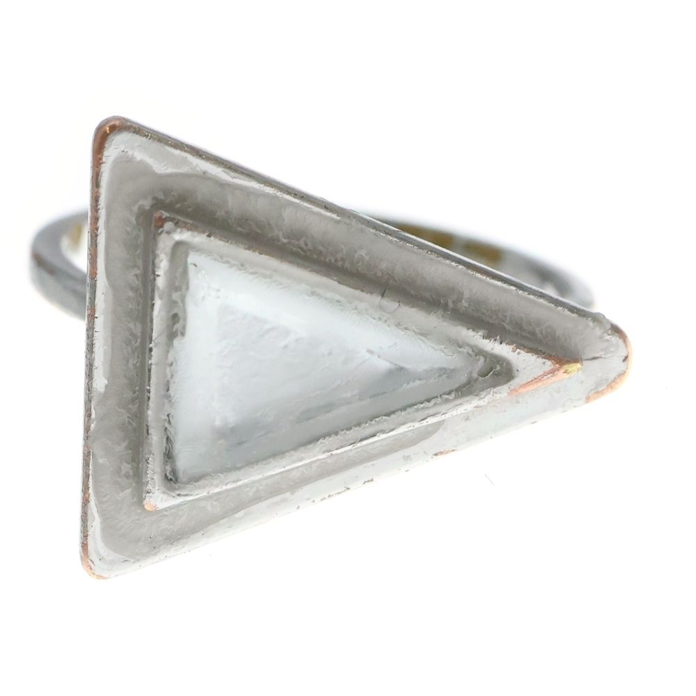 Celine Triangle Ring Silver — view 5