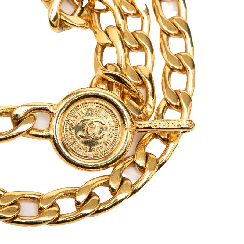 Chanel CC Logo 31 Rue Cambon Paris Chain Belt Gold Plated — view 3