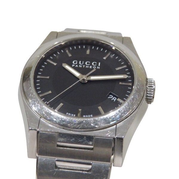 Gucci Pantheon 115.4 Quartz Black Dial Date Watch — view 4