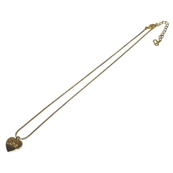 Dior Logo Necklace Gold — view 3