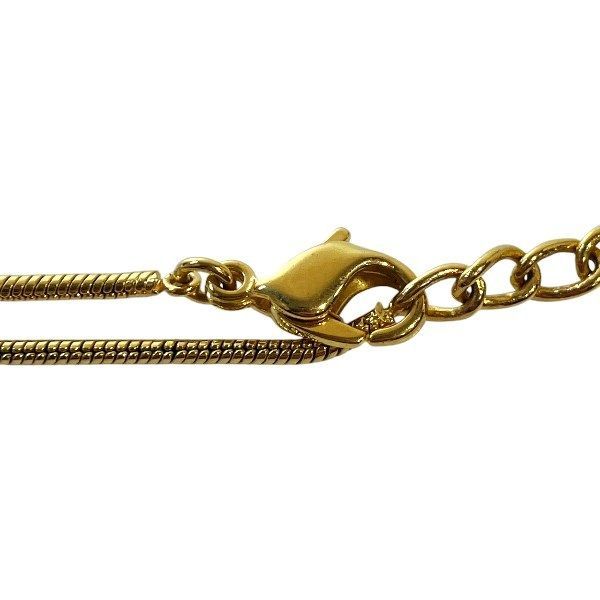 Dior Logo Necklace Gold — view 2