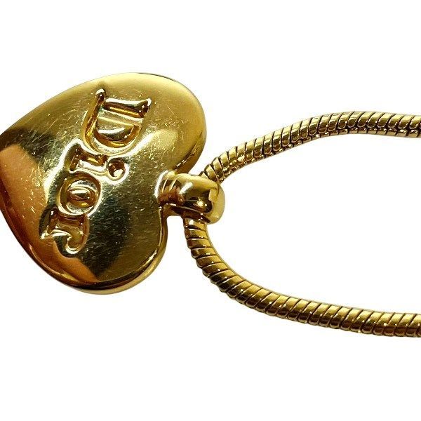 Dior Logo Necklace Gold — view 8