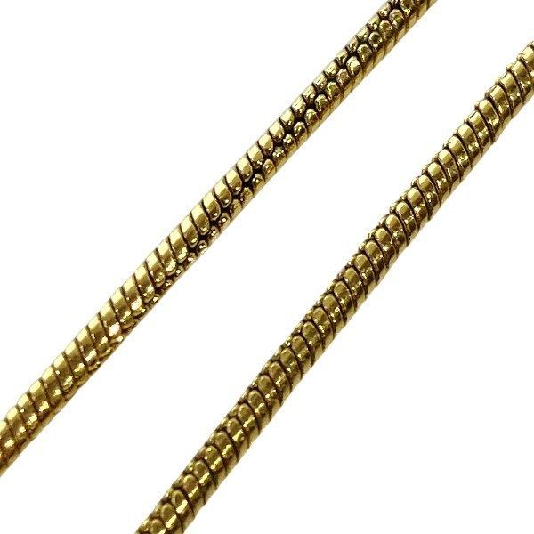 Dior Logo Necklace Gold — view 9