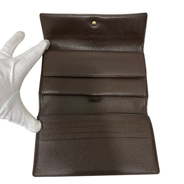 Louis Vuitton Damier Portefeuille International Trifold Wallet — view 3