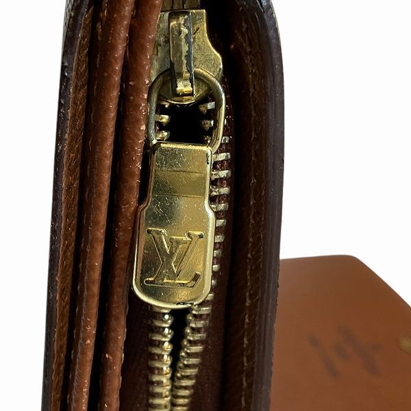 Louis Vuitton Monogram Porte Monnaievier Tresor L-shaped Zipper Wallet — view 6
