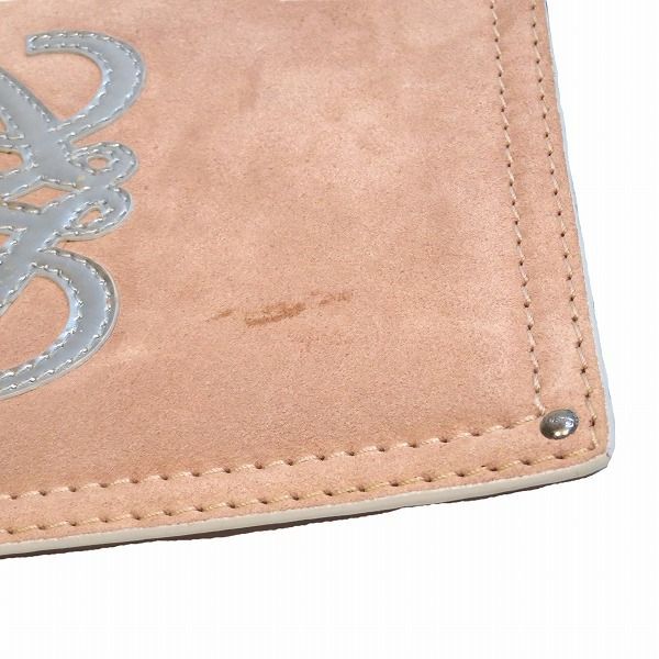 Loewe Anagram Flat Pouch Suede — view 8