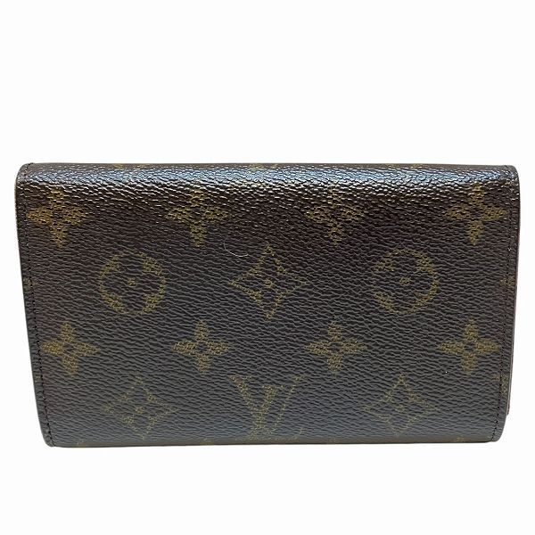 Louis Vuitton Monogram Porte Monnaievier Tresor L-shaped Zipper Wallet — view 2
