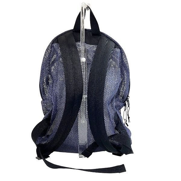 Saint Laurent Yves Purple Mesh Canvas Backpack — view 2