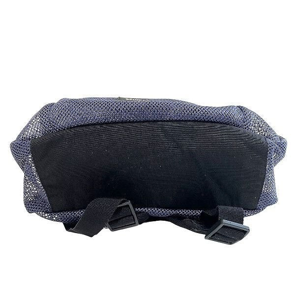 Saint Laurent Yves Purple Mesh Canvas Backpack — view 3