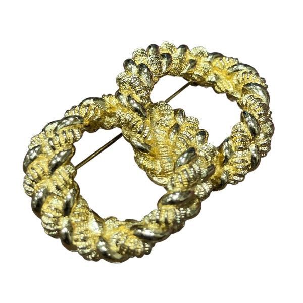 Dior Twin Rope Brooch — view 5