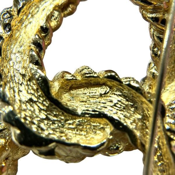 Dior Twin Rope Brooch — view 4