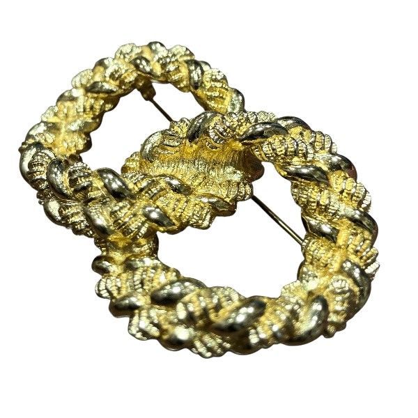 Dior Twin Rope Brooch — view 6