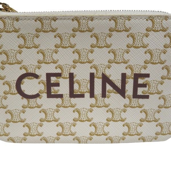 Celine Macadam Triomphe Coin Case — view 4