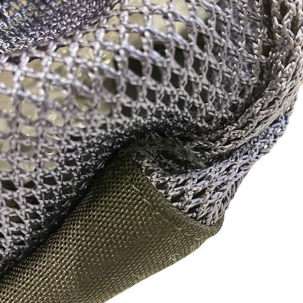 Saint Laurent Yves Purple Mesh Canvas Backpack — view 7