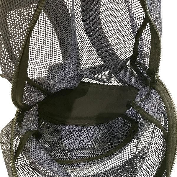 Saint Laurent Yves Purple Mesh Canvas Backpack — view 6