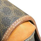 Celine Macadam Brown Shoulder Bag — view 8