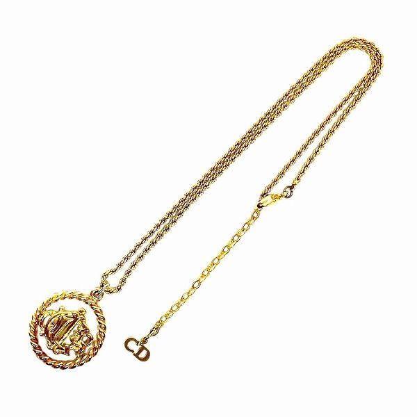 Dior Emblem Vintage Necklace — view 3
