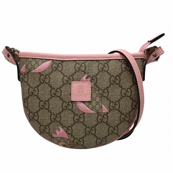 Gucci Children's Zoo Papagallo Pochette GG Supreme Shoulder