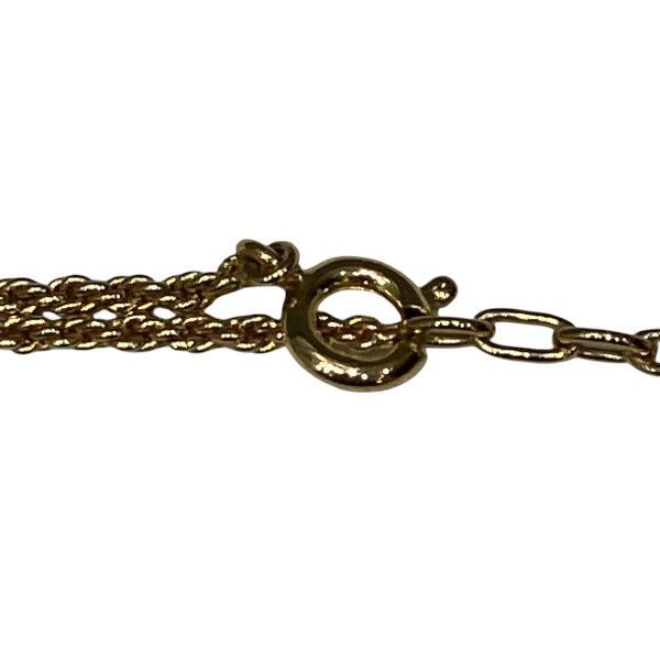 Dior CD Logo Gold Necklace — view 2