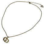Dior CD Logo Gold Necklace — view 3