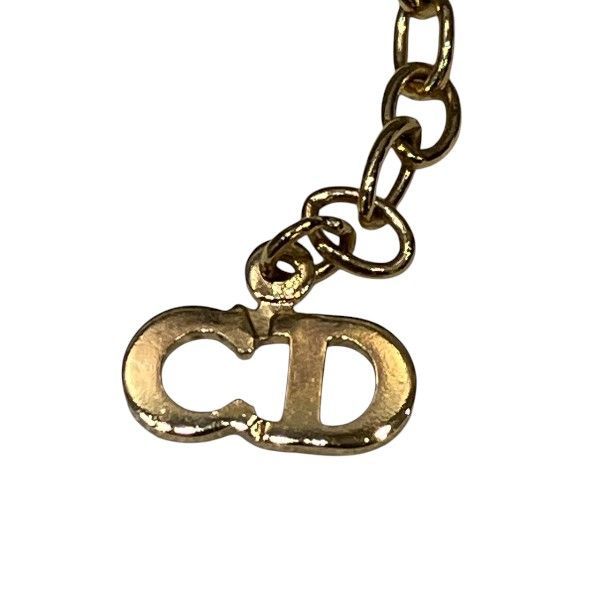 Dior CD Logo Gold Necklace — view 7
