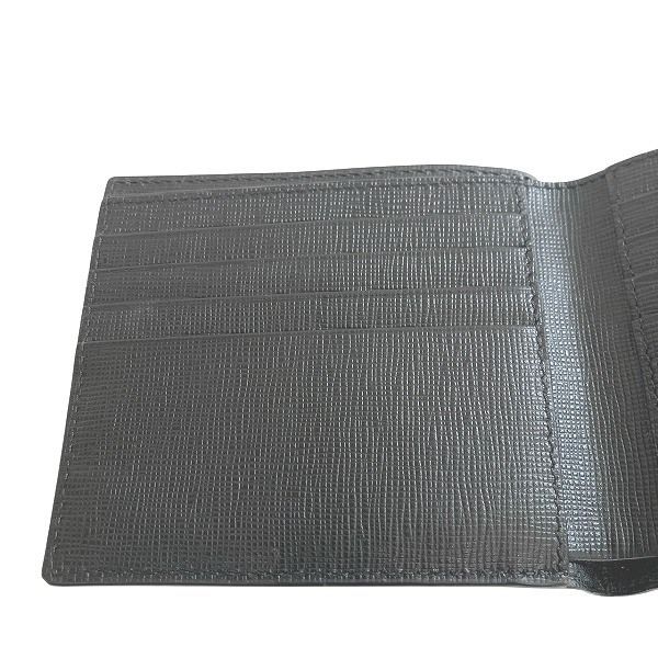 Fendi Zucca Black Leather Bifold Wallet — view 6