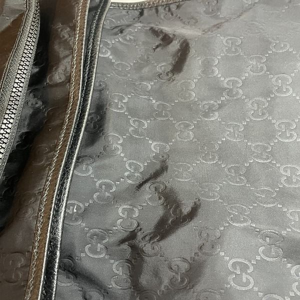 Gucci GG Nylon Black Shoulder Bag — view 9