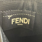 Fendi Zucca Black Leather Bifold Wallet — view 7