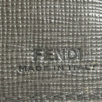 Fendi Zucca Black Leather Bifold Wallet — view 4