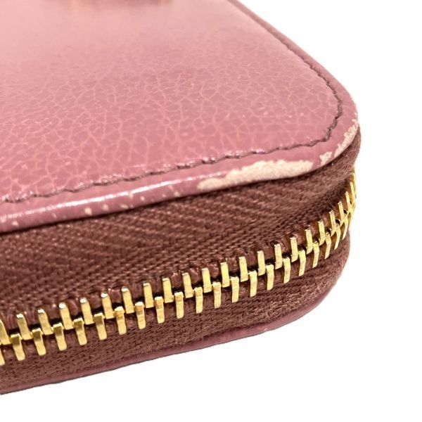 Prada Loto Zip Around Leather Wallet — view 7