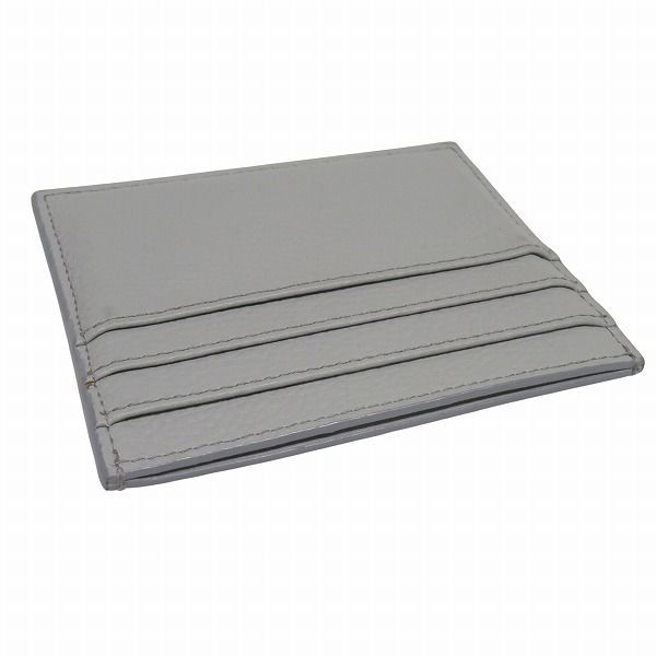 Dior CD Icon Card Holder Case Gray Leather — view 9