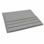 Dior CD Icon Card Holder Case Gray Leather — view 9