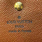Louis Vuitton Monogram Portefeuille Elise Double Hook Trifold Wallet — view 4