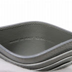 Dior CD Icon Card Holder Case Gray Leather — view 6