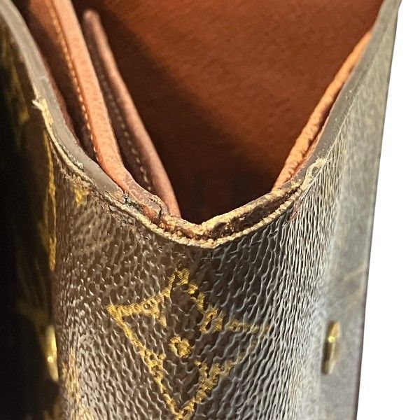 Louis Vuitton Monogram Portefeuille Elise Double Hook Trifold Wallet — view 8
