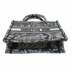 Dior Toile de Jouy Reverse Embroidery Book Toss Small Handbag — view 3