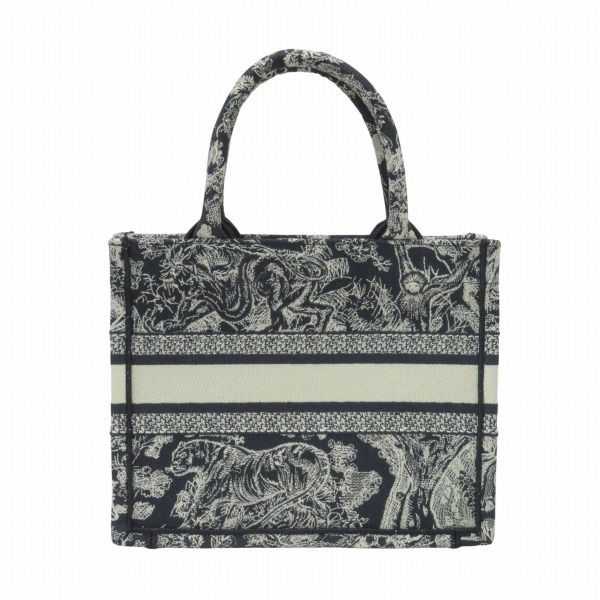 Dior Toile de Jouy Reverse Embroidery Book Toss Small Handbag — view 2
