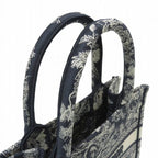 Dior Toile de Jouy Reverse Embroidery Book Toss Small Handbag — view 9