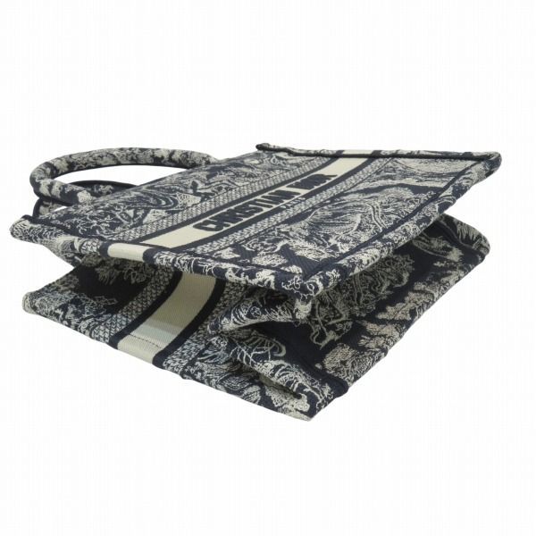 Dior Toile de Jouy Reverse Embroidery Book Toss Small Handbag — view 7