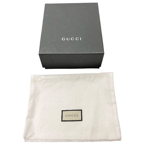 Gucci Offdia Black Leather Bifold Wallet — view 5