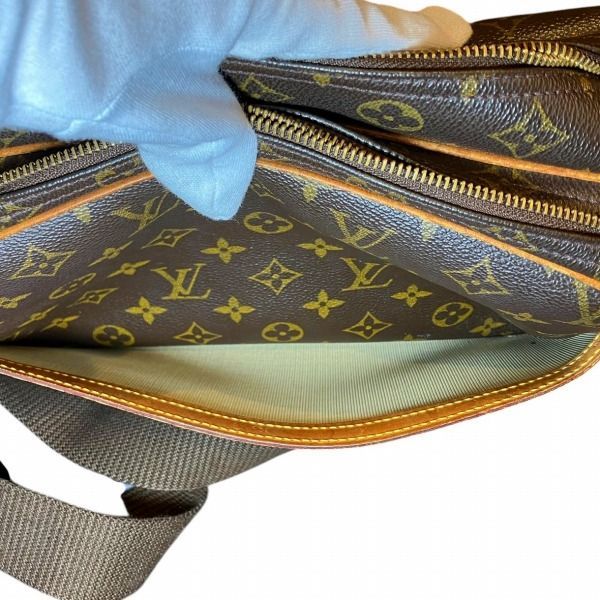 Louis Vuitton Monogram Reporter PM Shoulder Bag — view 7