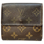 Louis Vuitton Monogram Portefeuille Elise Double Hook Trifold Wallet — view 2