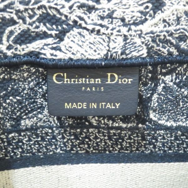 Dior Toile de Jouy Reverse Embroidery Book Toss Small Handbag — view 4