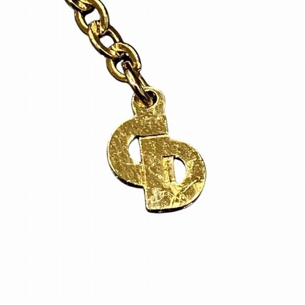 Dior Vintage V-shaped Rhinestone Necklace — view 7