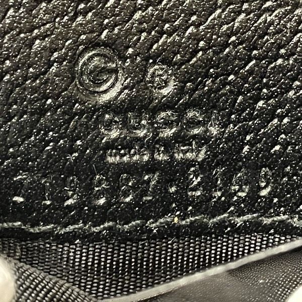 Gucci Offdia Black Leather Bifold Wallet — view 4