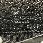 Gucci Offdia Black Leather Bifold Wallet — view 4
