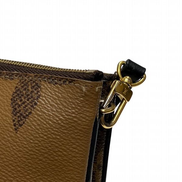 Louis Vuitton Monogram Giant Reverse Pochette Double Zip Shoulder — view 6