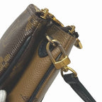 Louis Vuitton Monogram Giant Reverse Pochette Double Zip Shoulder — view 7
