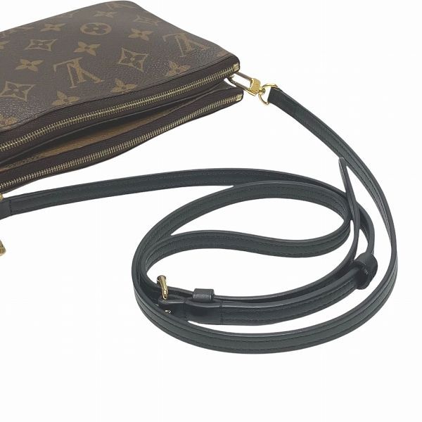 Louis Vuitton Monogram Giant Reverse Pochette Double Zip Shoulder — view 8